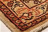 Tabriz Brown Hand Knotted 95 X 127 Area Rug 100-25226 Thumb 9