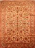 Tabriz Brown Hand Knotted 95 X 127  Area Rug 100-25226 Thumb 0