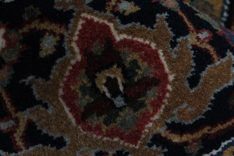 Herati Beige Round Hand Knotted 50 X 50 Area Rug 250-25231 Image 6