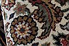 Herati Beige Round Hand Knotted 50 X 50  Area Rug 250-25231 Thumb 5
