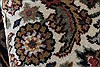 Herati Beige Round Hand Knotted 50 X 50 Area Rug 250-25231 Thumb 5