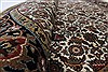 Herati Beige Round Hand Knotted 50 X 50  Area Rug 250-25231 Thumb 8