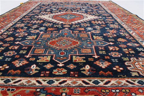 Karajeh Brown Hand Knotted 41 X 62 Area Rug 250-25239 Image 1