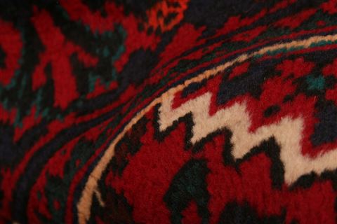 Joshaghan Red Hand Knotted 98 X 1210 Area Rug 100-25255 Image 2