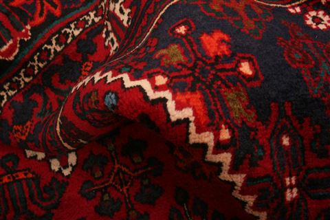 Joshaghan Red Hand Knotted 98 X 1210 Area Rug 100-25255 Image 3