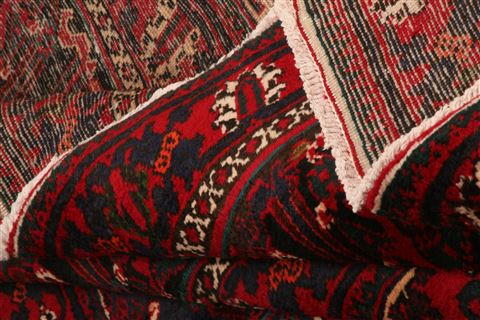 Joshaghan Red Hand Knotted 98 X 1210 Area Rug 100-25255 Image 5