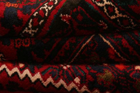 Joshaghan Red Hand Knotted 98 X 1210 Area Rug 100-25255 Image 6