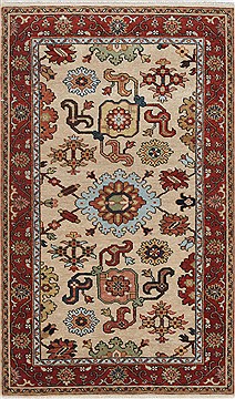 Serapi Beige Hand Knotted 3'0" X 5'0"  Area Rug 250-25265