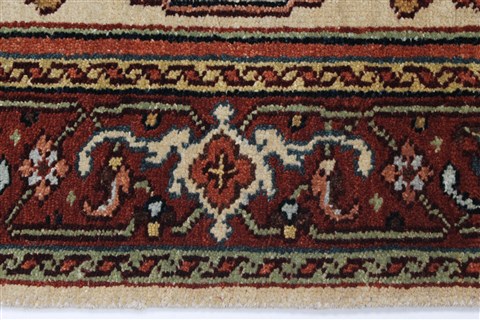 Serapi White Hand Knotted 30 X 50 Area Rug 250-25270 Image 3