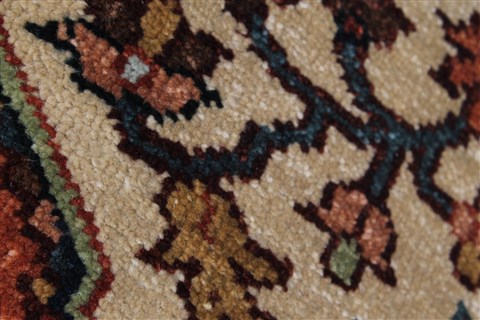 Serapi White Hand Knotted 30 X 50 Area Rug 250-25270 Image 7