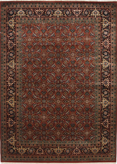 Herati Beige Hand Knotted 51 X 70 Area Rug 250-25277 Image 0