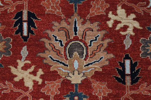 Serapi Beige Hand Knotted 50 X 610 Area Rug 250-25278 Image 4