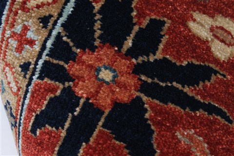 Serapi Beige Hand Knotted 50 X 610 Area Rug 250-25278 Image 7