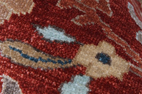 Serapi Beige Hand Knotted 50 X 610 Area Rug 250-25278 Image 8