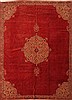Tabriz Red Hand Knotted 86 X 1111  Area Rug 100-25280 Thumb 0