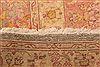 Tabriz Yellow Hand Knotted 116 X 161  Area Rug 100-25284 Thumb 13