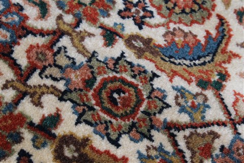 Herati Beige Round Hand Knotted 80 X 80 Area Rug 250-25288 Image 7