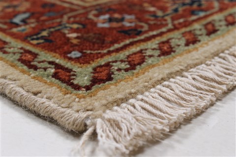 Serapi White Runner Hand Knotted 26 X 1310 Area Rug 250-25292 Image 5