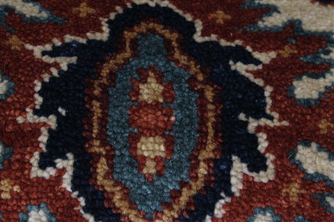 Serapi White Runner Hand Knotted 26 X 1310 Area Rug 250-25292 Image 6