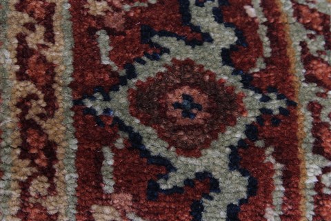Serapi White Runner Hand Knotted 26 X 1310 Area Rug 250-25292 Image 8