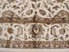 Kashan White Hand Knotted 100 X 145 Area Rug 100-25296 Thumb 12