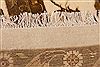 Kashan White Hand Knotted 100 X 145 Area Rug 100-25296 Thumb 3