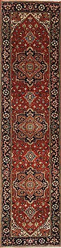 Serapi Beige Runner Hand Knotted 2'0" X 7'11"  Area Rug 250-25297