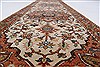 Serapi Beige Runner Hand Knotted 27 X 160  Area Rug 250-25299 Thumb 2