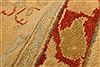 Agra Beige Hand Knotted 103 X 143 Area Rug 100-25304 Thumb 1