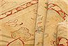 Agra Beige Hand Knotted 103 X 143 Area Rug 100-25304 Thumb 3