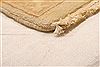 Agra Beige Hand Knotted 103 X 143 Area Rug 100-25304 Thumb 9