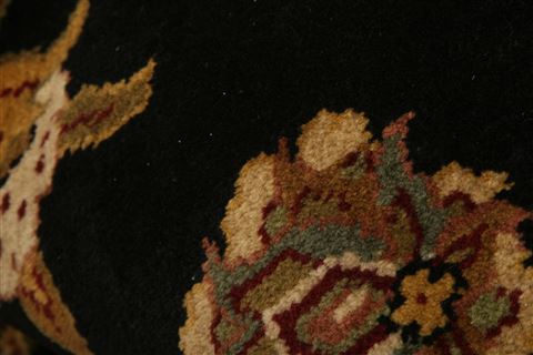 Kashan Multicolor Hand Knotted 101 X 1310 Area Rug 100-25309 Image 1
