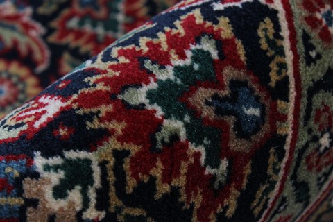 Herati Brown Hand Knotted 90 X 122 Area Rug 250-25319 Image 11