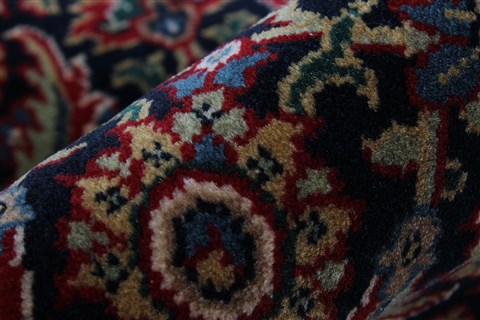 Herati Brown Hand Knotted 90 X 122 Area Rug 250-25319 Image 12