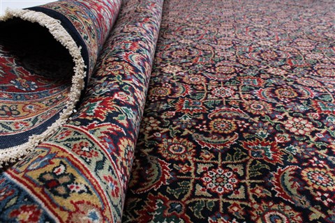 Herati Brown Hand Knotted 90 X 122 Area Rug 250-25319 Image 1