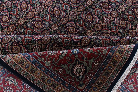 Herati Brown Hand Knotted 90 X 122 Area Rug 250-25319 Image 3