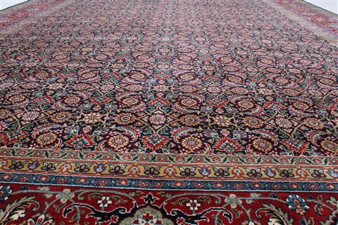Herati Brown Hand Knotted 90 X 122 Area Rug 250-25319 Image 5