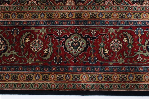 Herati Brown Hand Knotted 90 X 122 Area Rug 250-25319 Image 6