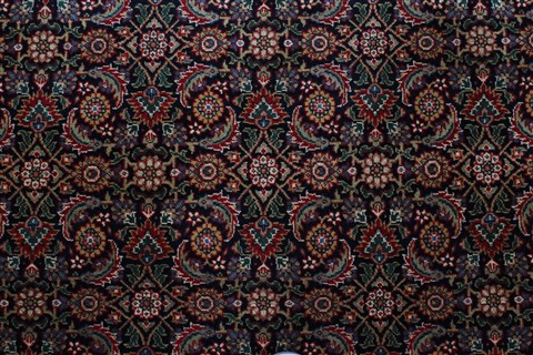 Herati Brown Hand Knotted 90 X 122 Area Rug 250-25319 Image 7