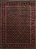 Herati Brown Hand Knotted 90 X 122 Area Rug 250-25319 Thumb 0