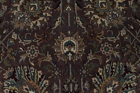 Tabriz Beige Hand Knotted 90 X 122 Area Rug 250-25321 Image 5