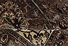 Tabriz Beige Hand Knotted 90 X 122 Area Rug 250-25321 Thumb 1