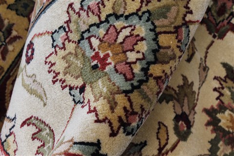 Kashmar Beige Hand Knotted 811 X 119 Area Rug 250-25326 Image 11