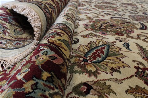 Kashmar Beige Hand Knotted 811 X 119 Area Rug 250-25326 Image 12