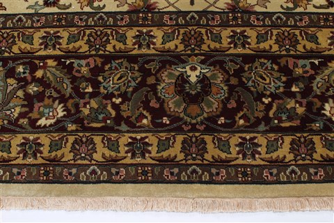 Kashmar Beige Hand Knotted 811 X 119 Area Rug 250-25326 Image 4