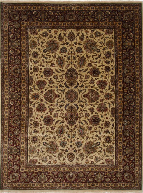 Kashmar Beige Hand Knotted 811 X 119 Area Rug 250-25326 Image 0