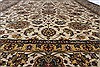Kashan Beige Hand Knotted 90 X 117 Area Rug 250-25328 Thumb 3