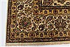 Kashan Beige Hand Knotted 90 X 117  Area Rug 250-25328 Thumb 6