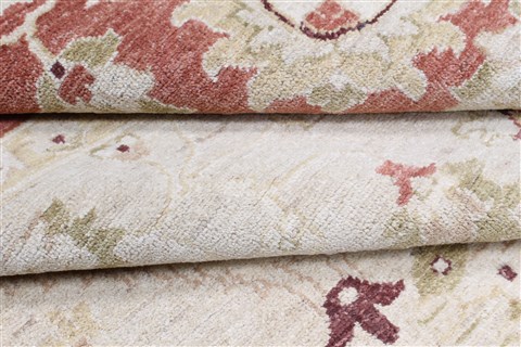 Chobi Beige Hand Knotted 811 X 1111 Area Rug 250-25331 Image 3