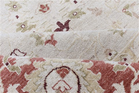 Chobi Beige Hand Knotted 811 X 1111 Area Rug 250-25331 Image 4